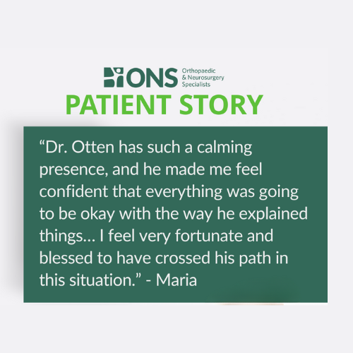 How Maria Overcame a Meningioma with ONS